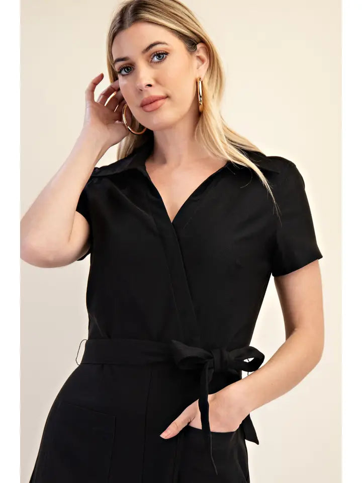 The Blaire Black Jumpsuit