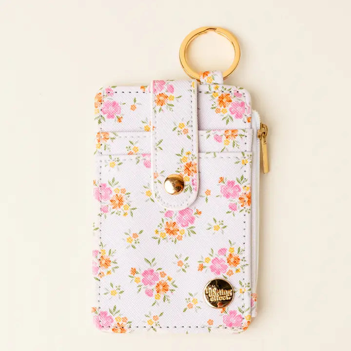 Keychain Wallet Secret Garden Pink