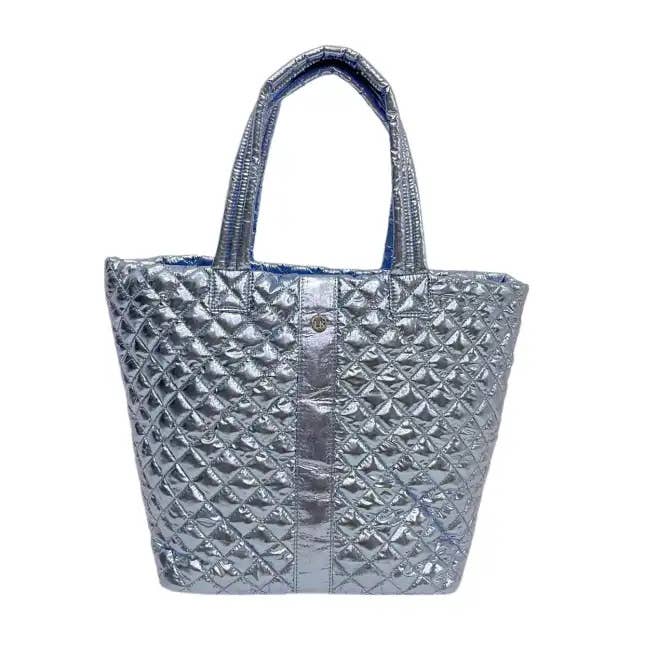 The Debra Diamond Tote Ice Blue in 3/1/25