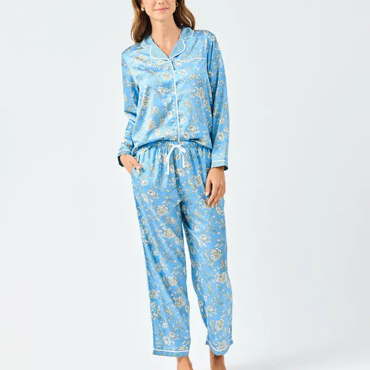 Mary Square Charlotte Song Bird Blue PJ