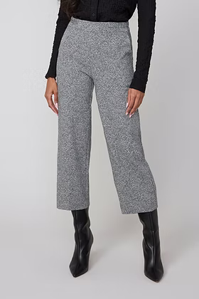Renuar Black/Tan Tweed Pant