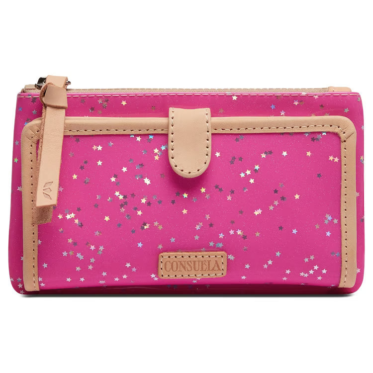 Consuela Slim Wallet Berry