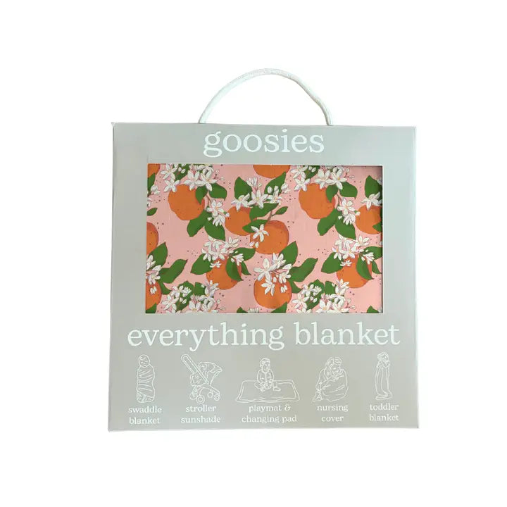 Orange Blossoms Everything Blanket