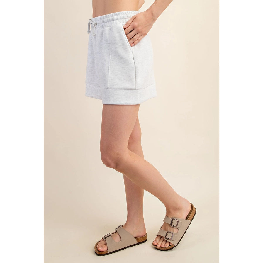 Light Grey Scuba Short