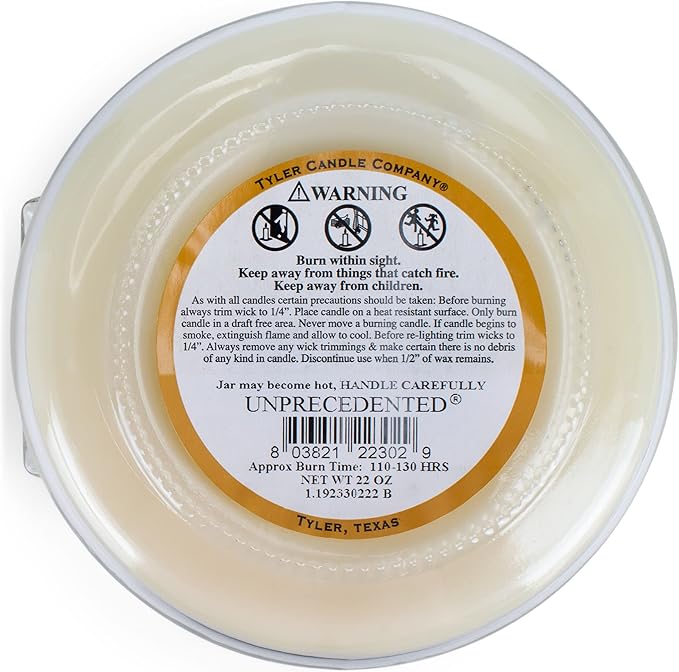 Tyler 22oz Candle - Unprecedented