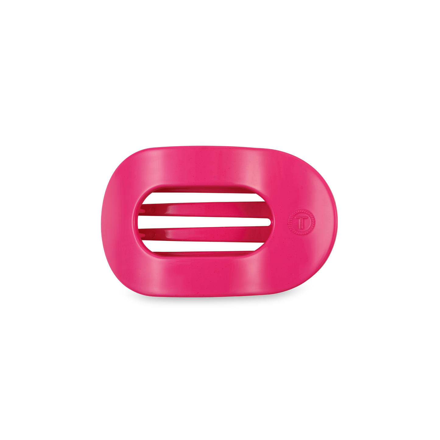 Flat Round Hair Clip | Small | Tropical Punch
