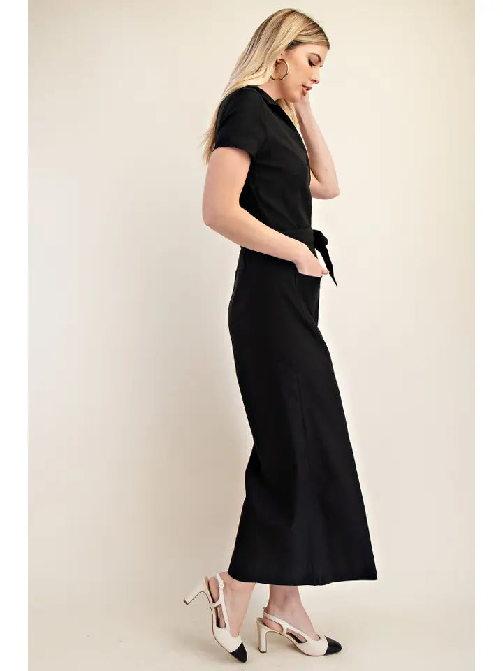 The Blaire Black Jumpsuit