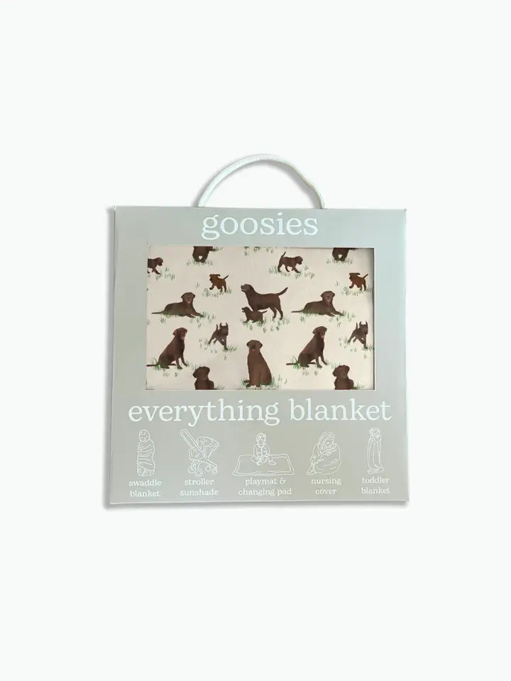 Chocolate Labs Everything Blanket