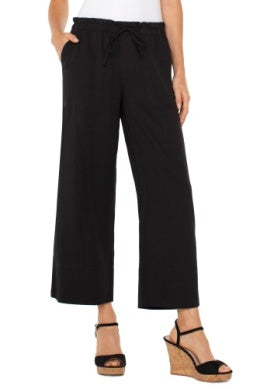 Liverpool Pull on Black Pant