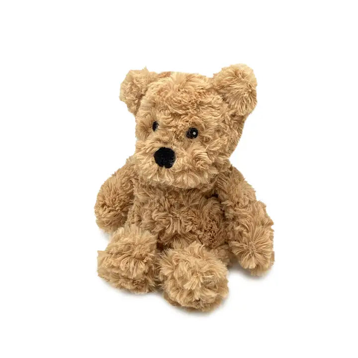 Warmies Jr. Curly Brown Bear