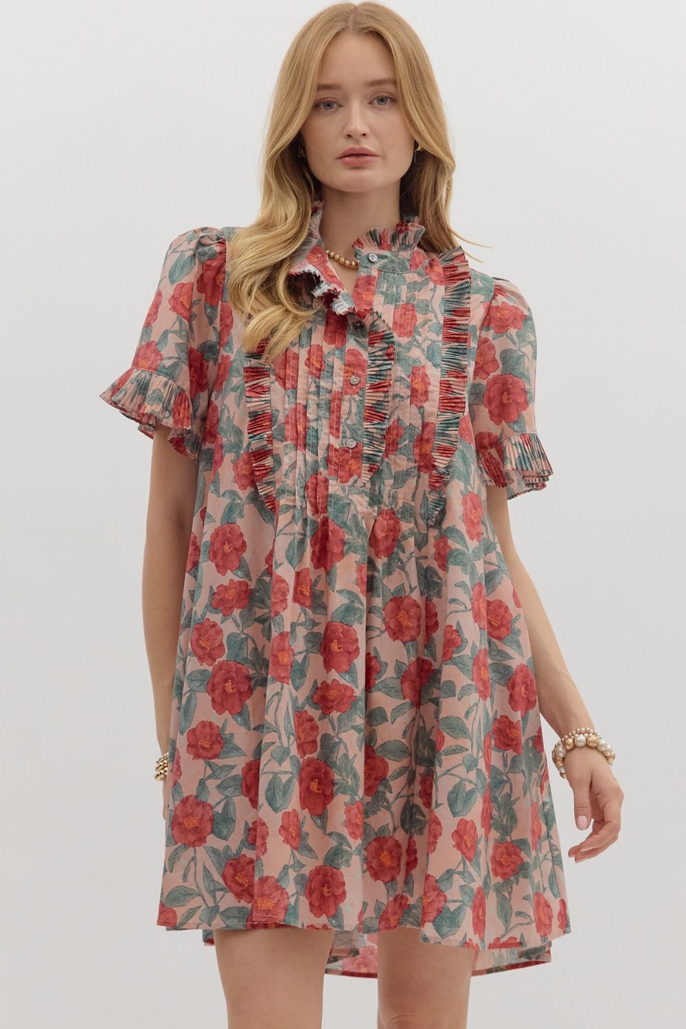 Entro Vintage Rose Dress