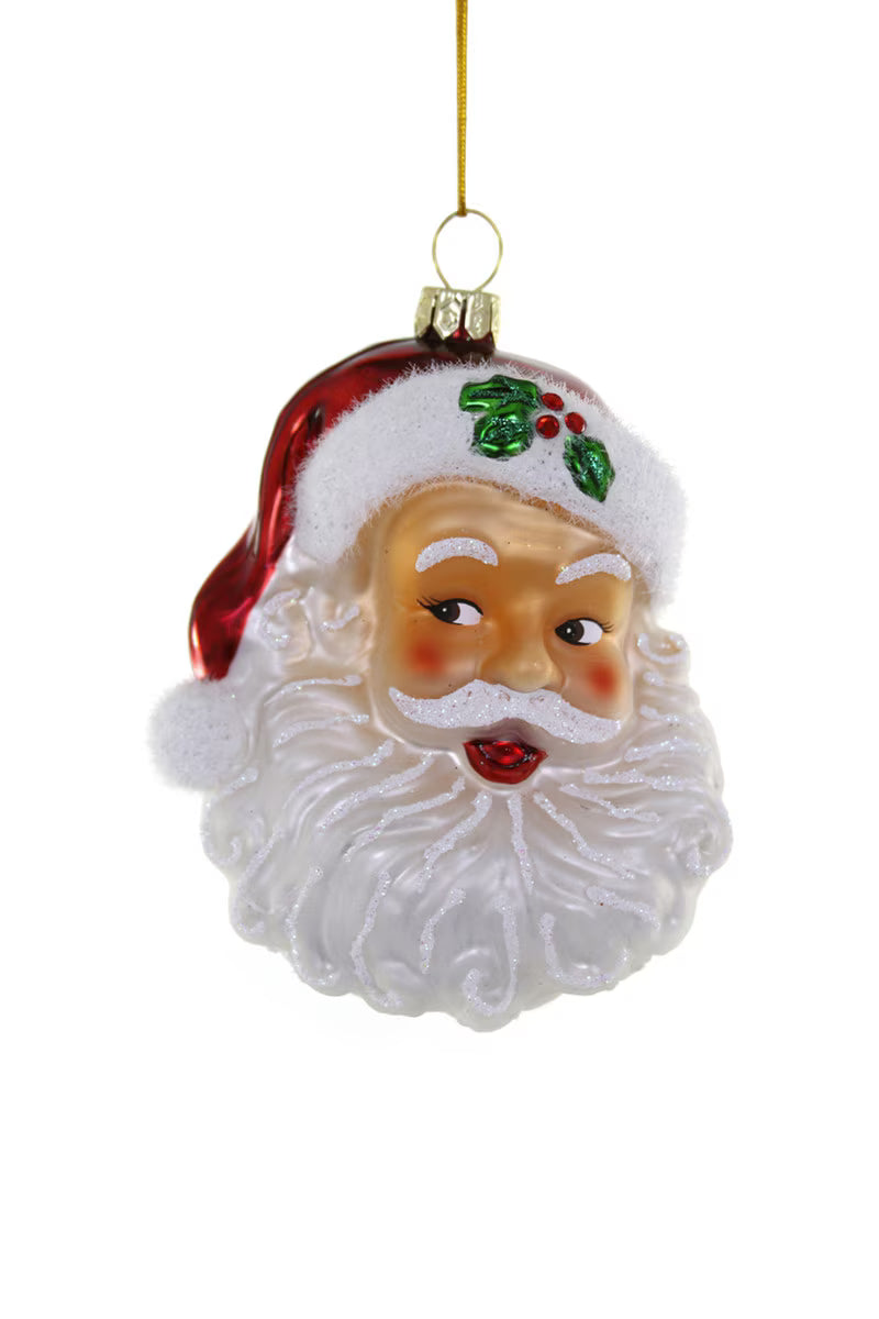 Cody Foster Retro Santa Ornament
