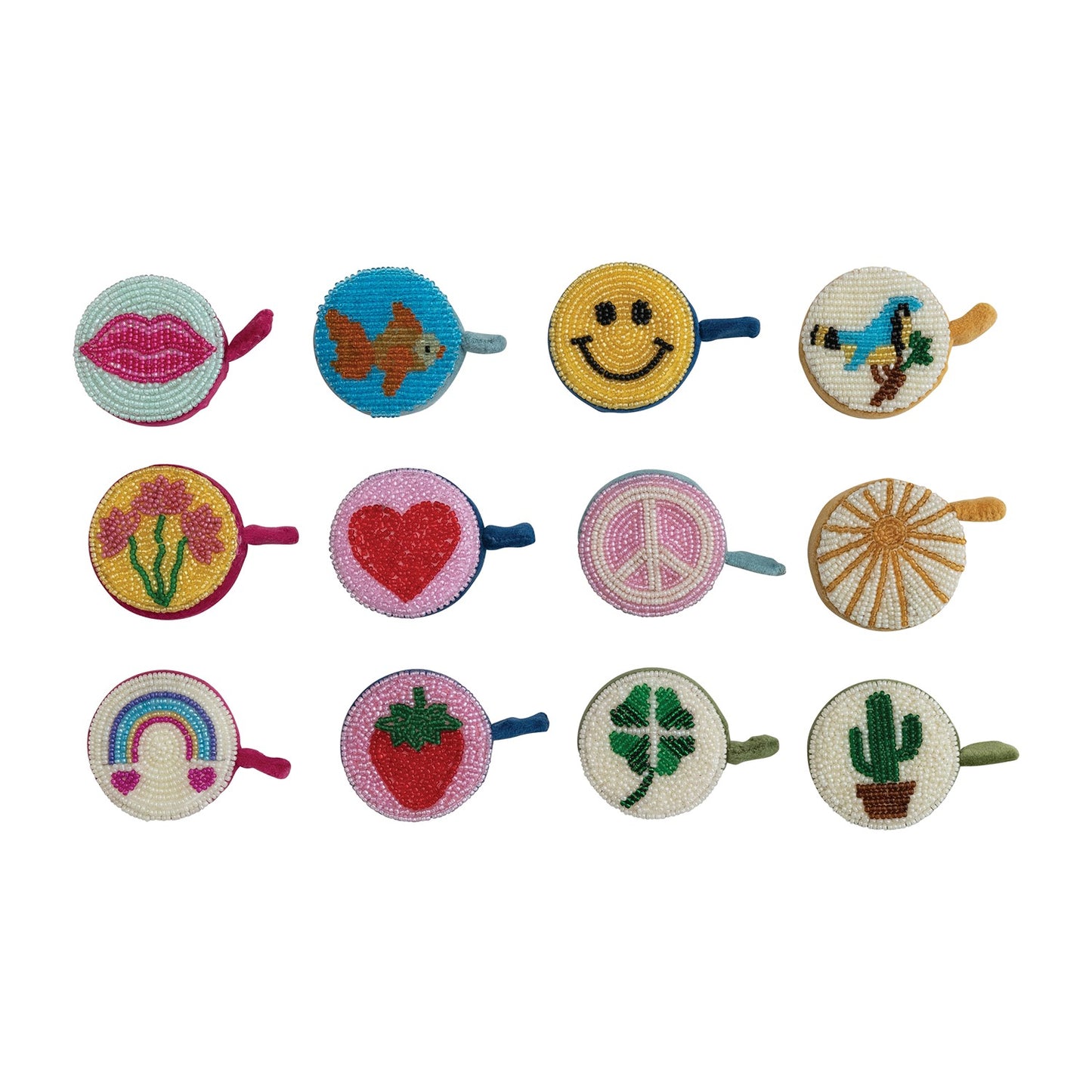 Hazel Mazel 2" Beaded Tape Measure