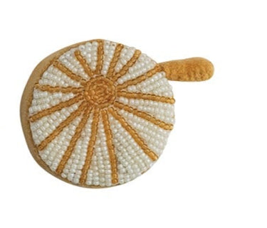 Hazel Mazel 2" Beaded Tape Measure