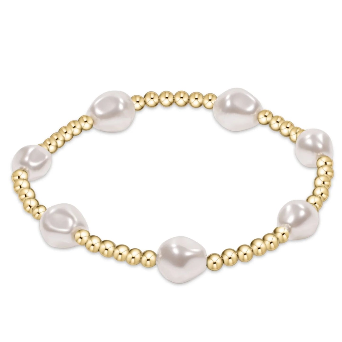 enewton Admire Pearl 3mm Gold