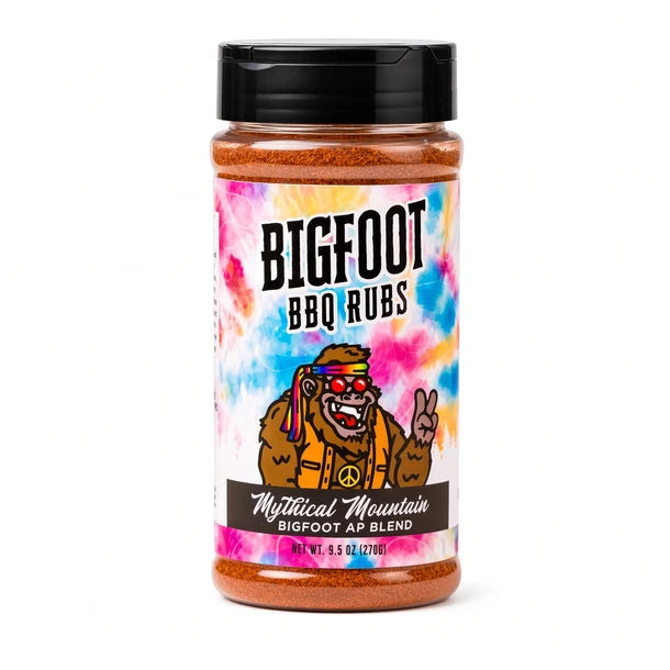 Bigfoot BBQ Rubs Mythical Mountain