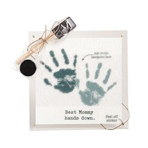 MP Mom Acrylic Handprint Frame