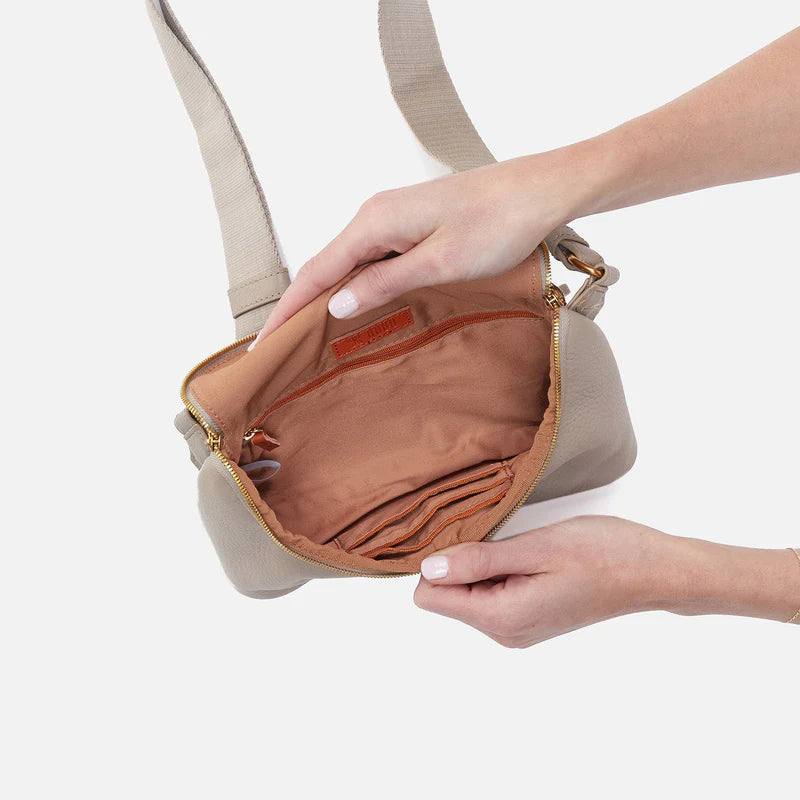 Taupe Fern Large Belt Bag