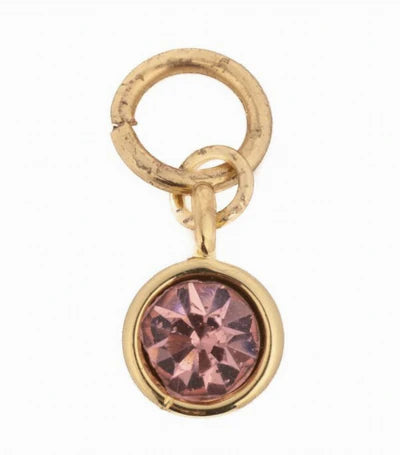 Mary Square Thea Birth Month Charm