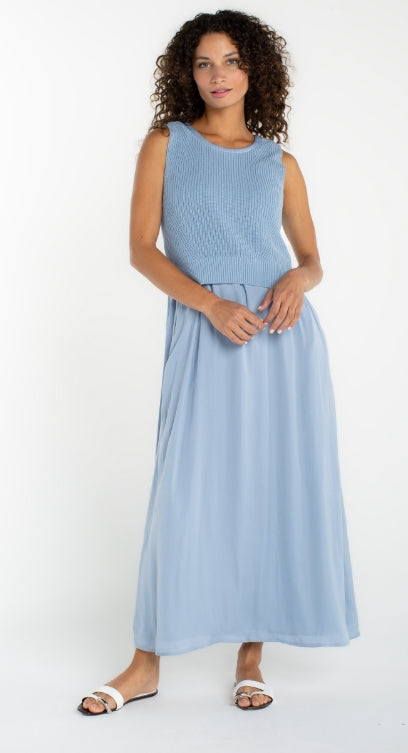 Liverpool Sleeveless Crew Neck Over Seater Dress