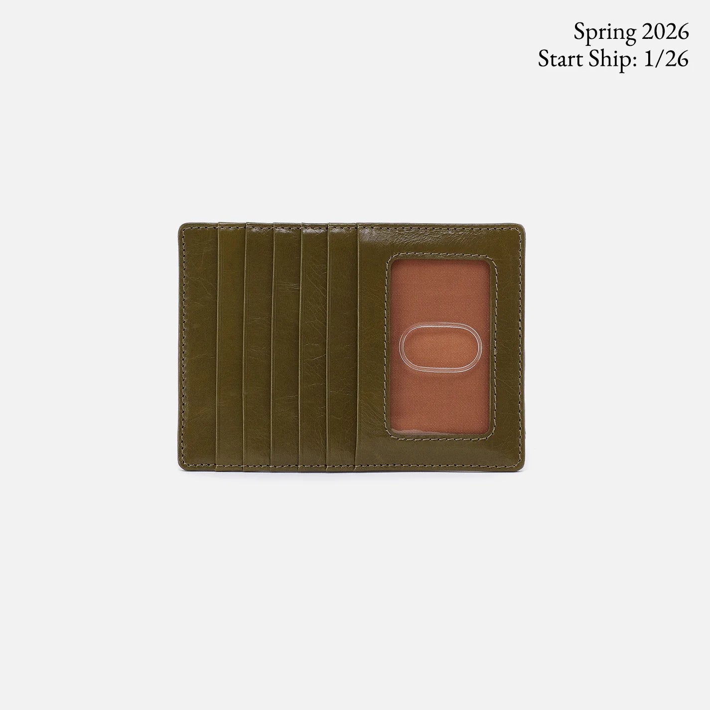 Hobo Euro Slide Card Cse Olive Veil
