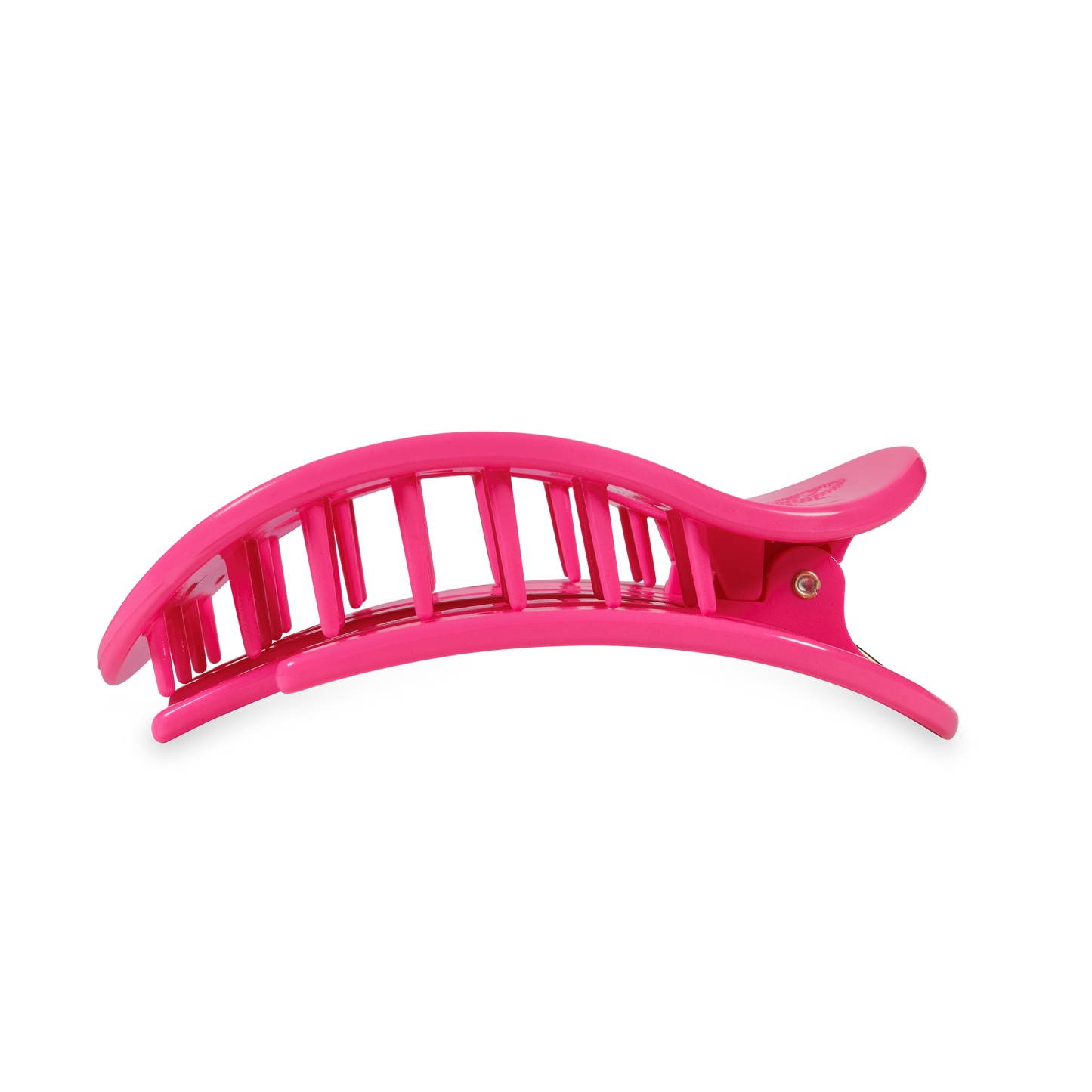 Flat Round Hair Clip | Large | Tropical Punch