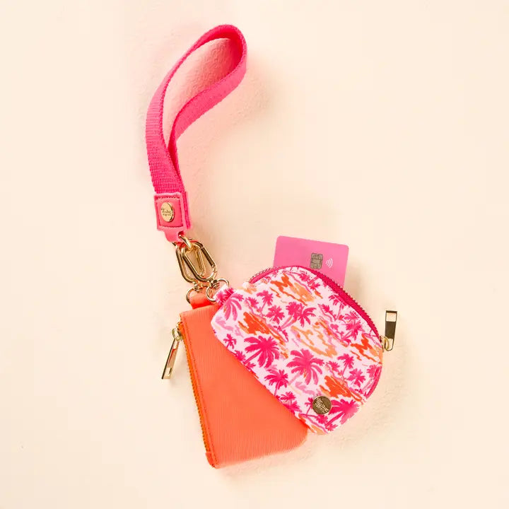 Dynamic Duo Pouch Paradise Palms
