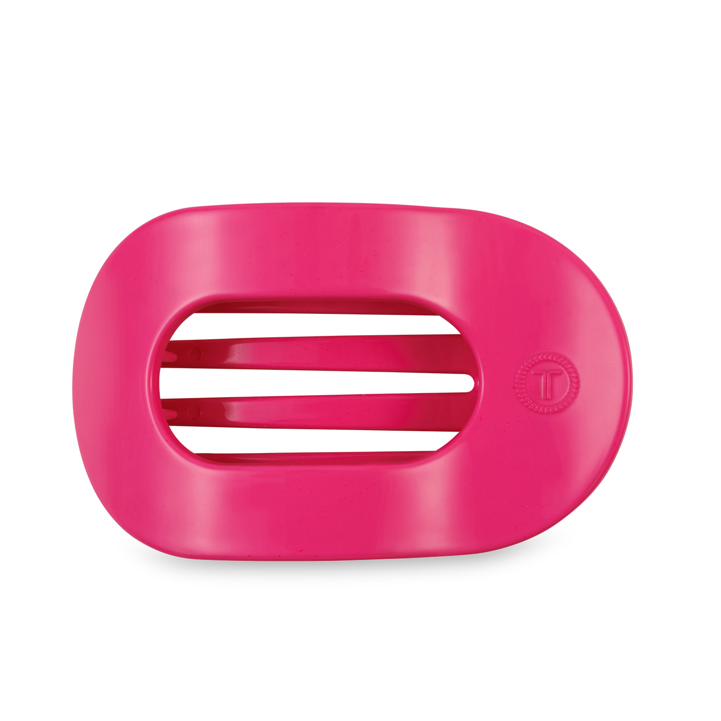 Flat Round Hair Clip | Large | Tropical Punch