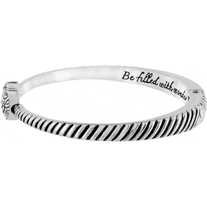 Celestia Heart Hinged Bracelet