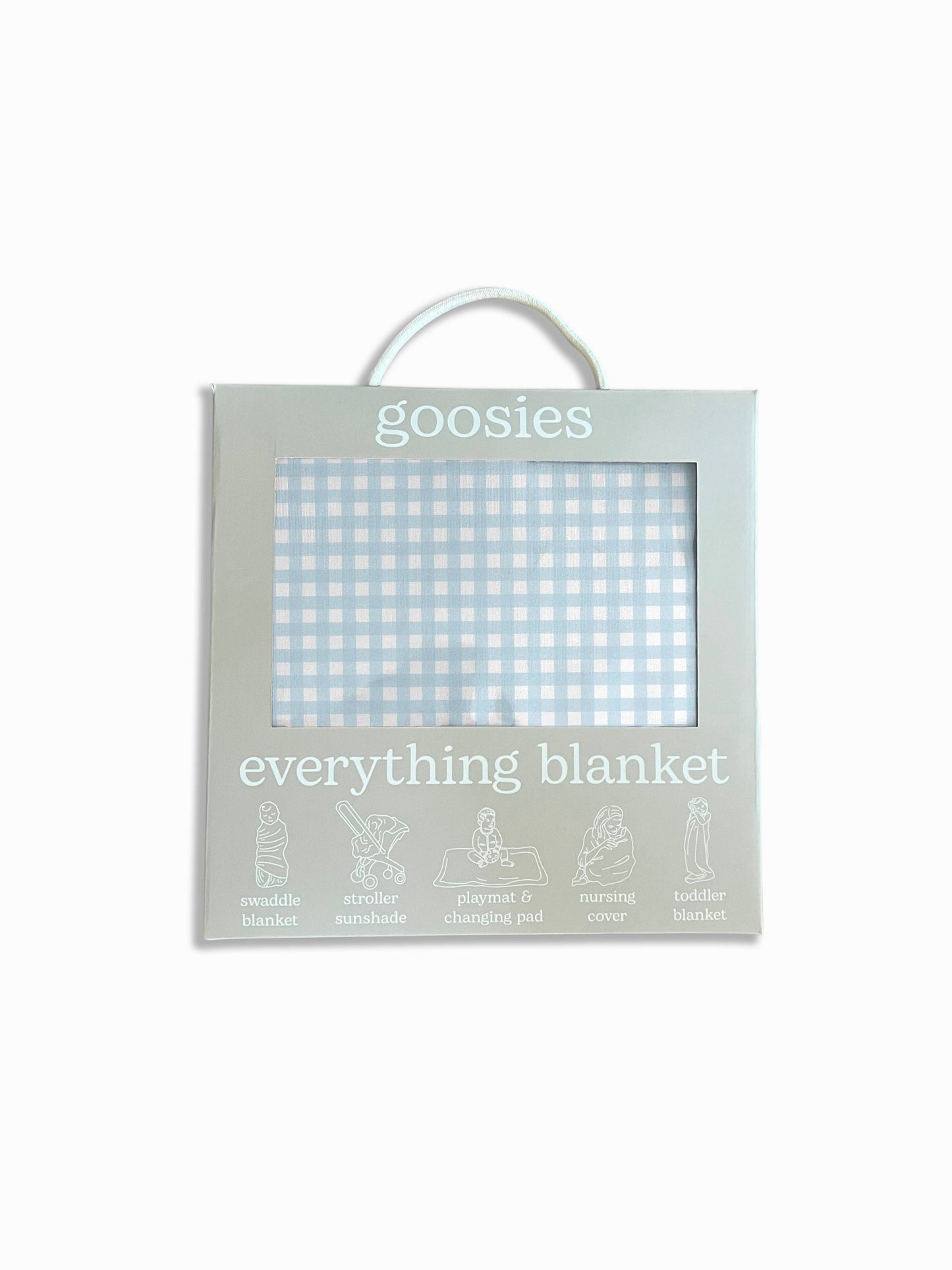 Blue Gingham (Spring/Easter) Everything Blanket