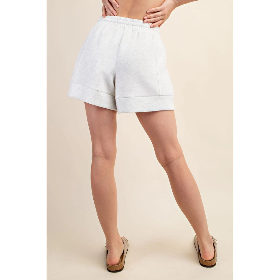 Light Grey Scuba Short