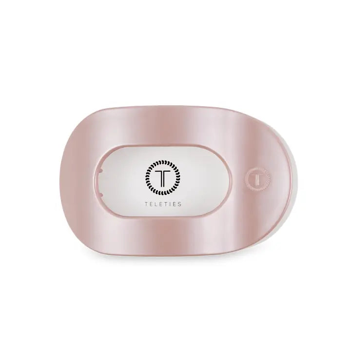 Teleties Round Flat Hair Clip Medium