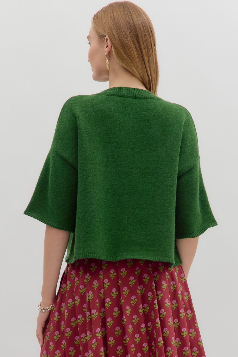 Carlie Green Cardigan