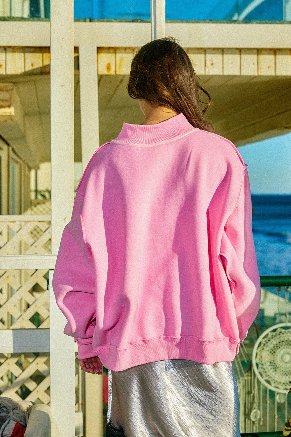 Jesus Camo/Pink Sweatshirt