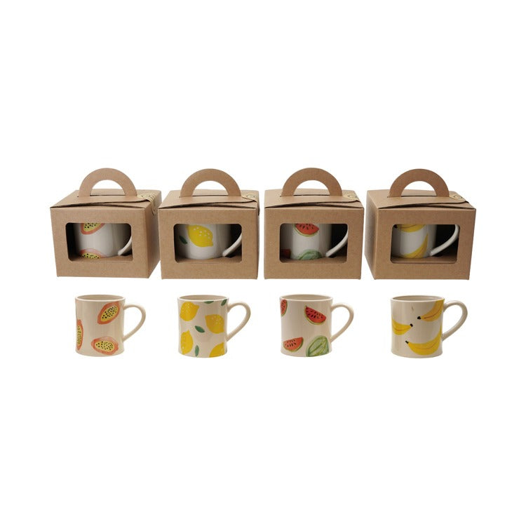 Stoneware Fruit Mug