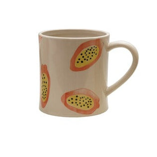 Stoneware Fruit Mug