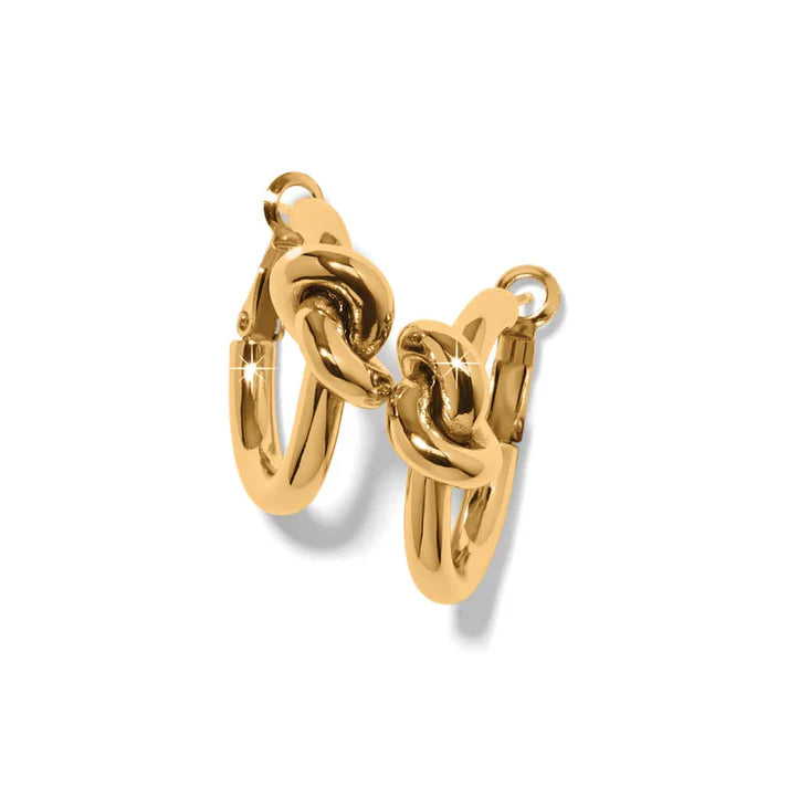 Brighton Interlock Knot Gold Hoop