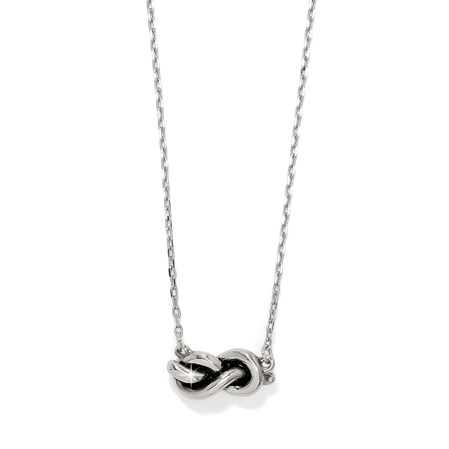 Brighton Interlok Single Knot Petite Necklace