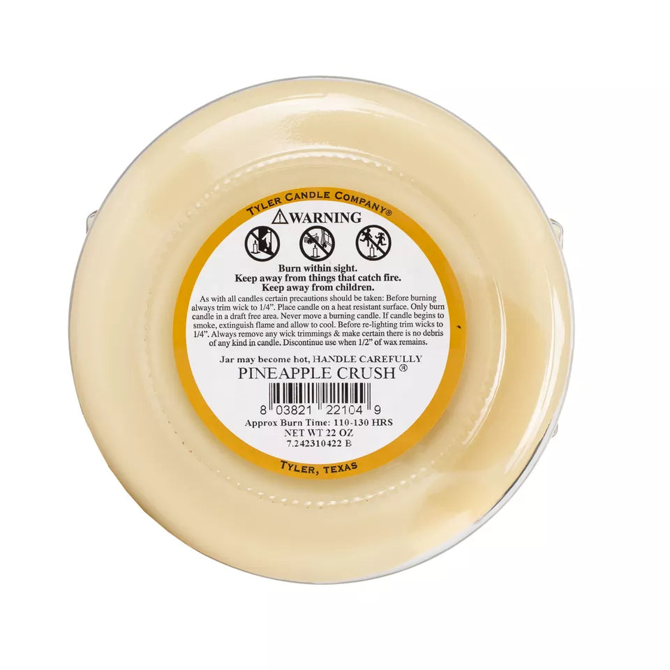 Tyler 22oz Candle - Pineapple Crush