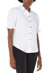 Liverpool White Puff Sleeve Shirt