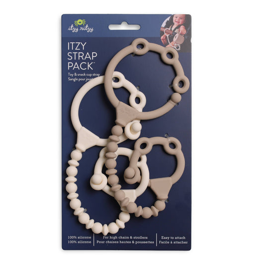 Itzy Ritzy Strap Pack- Toy and Snack Cup Strap