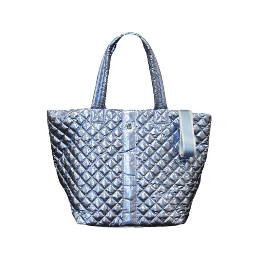 The Debra Diamond Tote Ice Blue in 3/1/25