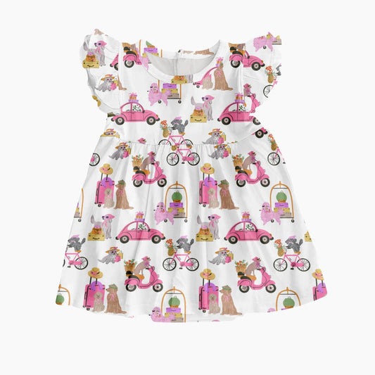 Puppy Chic (Posh Travel Dogs)  Bodysuit Dress: 3-6 mo