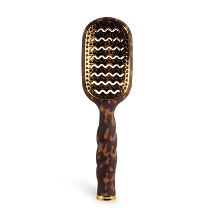 Teleties Vented Hair Brush | Tortoise