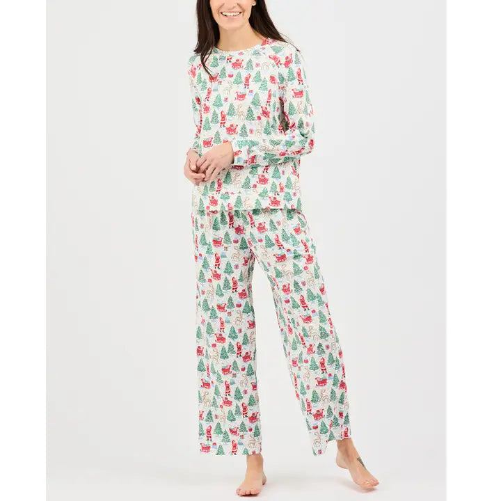 Mary Square Annie PJ's Tidings & Toile
