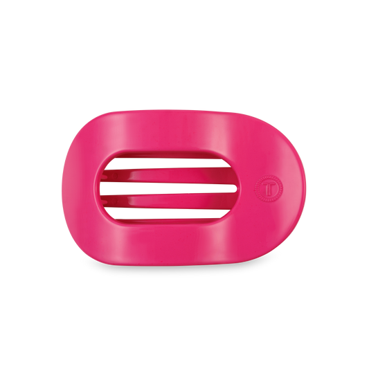 Flat Round Hair Clip | Medium | Tropical Punch