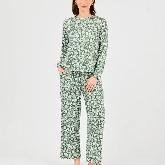 Mary Square Annie Painted Trillium Olive