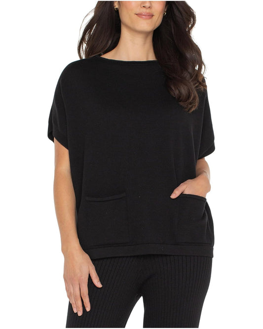 Liverpool Halfsleeve Boatneck Top