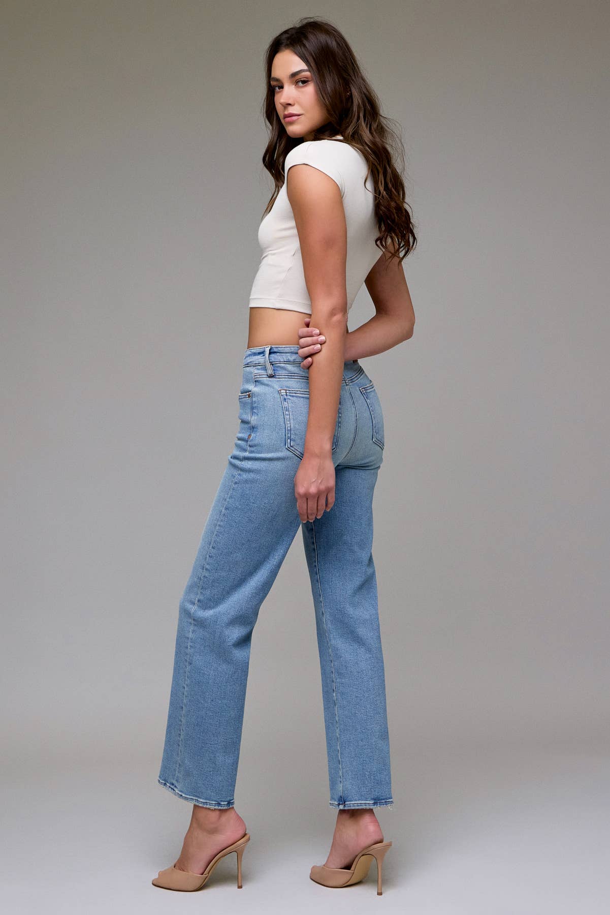 Hidden Vintage Wash Mid Classic Straight