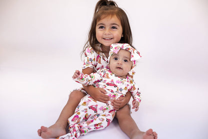 Puppy Chic (Posh Travel Dogs) Knotted Infant Gown : 0-3 mo